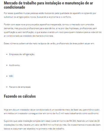 Escola IC Campo Limpo - Ar Condicionado m3