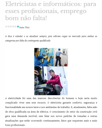 Escola IC Campo Limpo - Eletricista Instalador m2